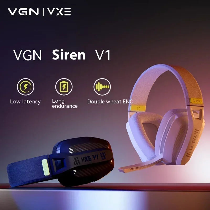Headset Sem Fio VGN VXE V1 Bluetooth 5.3 2.4g